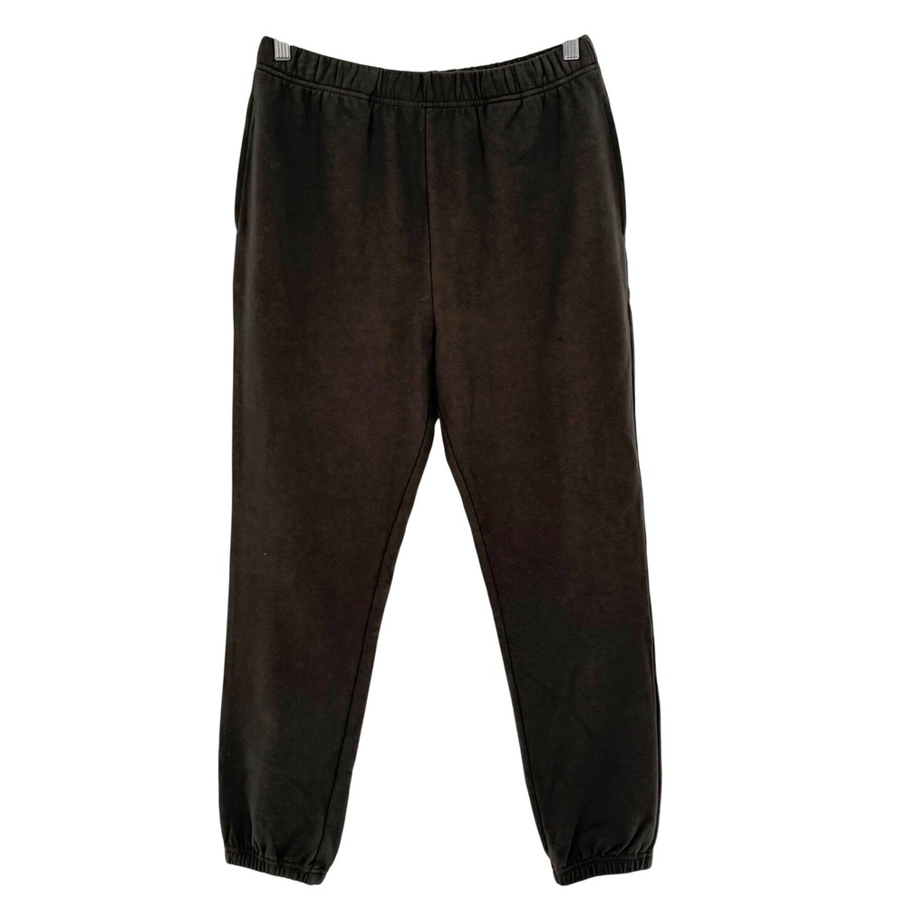 Allfenix All Crew Jogger Charcoal Gray Cotton Sweatpants Women‎ Size Medium NWT